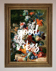 Good Vibes Framed Wall Art