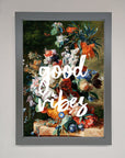 Good Vibes Framed Wall Art