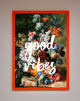 Good Vibes Framed Wall Art