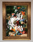Good Vibes Framed Wall Art