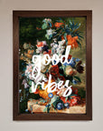 Good Vibes Framed Wall Art