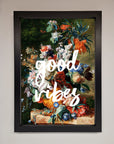 Good Vibes Framed Wall Art