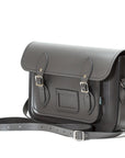 Handmade Leather Satchel - Graphite