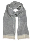 Gauze Linen Two Tone Scarf