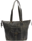 Urban Whisper: Waxed Leather Messenger Bag