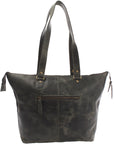 Urban Whisper: Waxed Leather Messenger Bag