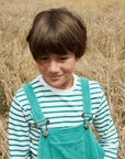 Green Breton Stripe Top