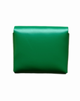 Handmade Leather Simple Coin Purse - Green