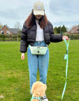 Dog Walking Bum Bag - Sage Green