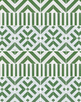 Luxury green stripe porcelain tile, stylish chevron pattern, premium durable indoor outdoor anti-slip tile, best-selling green and white porcelain tile by Maria Starling Design at brixbailey.com