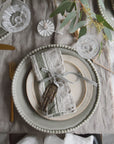 Vintage Linen Napkins Set in Natural Finish