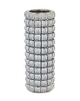 Grey Bubble Textured Ceramic Vase