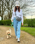 Dog Walking Bum Bag - Grey