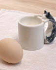 Cat Egg Cup (set of 3) – A Playful Ceramic Breakfast Object | 4am Product Design