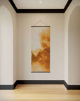 Orange Smoke Tapestry