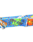 Blue Graffiti Half Choke Collar for Large Dogs