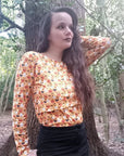 Spooky Breastfeeding Top