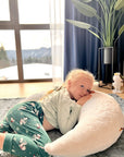 Handcrafted Giant Moon Pillow for Babies & Toddlers