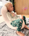 Handcrafted Giant Moon Pillow for Babies & Toddlers
