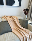 Handmade Bedspread & Blanket Teddy - Sand