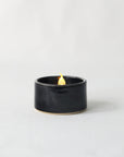 Jet Black Classic Tea Light Holders