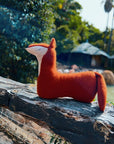 Handmade Fox Cuddle Pillow for Children