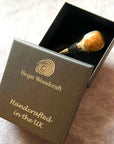 Luxury Handmade Burr Wood & Resin Wine Stopper | Unique Wine Gift