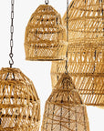 Handwoven Seagrass Small Pendant Light