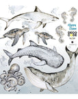 Enchanting Ocean Wonderland Wall Stickers Set