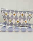 Nappy Wallet - Blue Harlequin