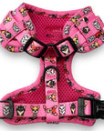 Signature Pink Chihuahua Print Exclusive Small Dog Harness by My Chi and Me SALE