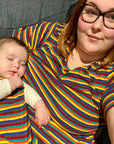 Hazel Stripe Breastfeeding Top