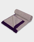 Yoga Studio GOTS Organic Cotton Two Toned Yoga Blanket