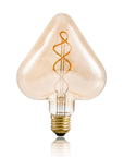 Heart LED Bulb Amber
