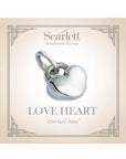 Sterling Silver Love Heart Charm