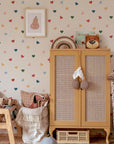 Bright Hearts Kids Room Wallpaper