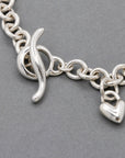 Heart Trace Chain Charm Bracelet