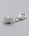 Hedgehog Silver Charm