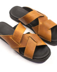 Helsinki Sandals for Women in Ocre