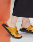 Helsinki Sandals for Women in Ocre