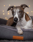 THE BALMORAL | LUXURY HERRINGBONE BOLSTER DOG BED