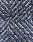 Big Linen Towel - Blue Fishbone