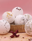 Himalayan Salt Bath Bomb - Energise with Lemon, Ginger, Orange & Avocado Oil