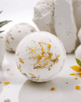 Himalayan Salt Bath Bomb - Energise with Lemon, Ginger, Orange & Avocado Oil