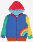 Colorful Organic Hoodie with Rainbow Design for Kids, Cozy and Warm for All Seasons by Toby Tiger at brixbailey.com
