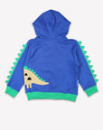 Premium Dinosaur Print Organic Cotton Hoodie for Kids - Soft, Sustainable & GOTS Certified by Toby Tiger at brixbailey.com