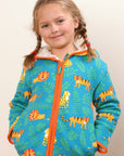 Premium Soft Organic Cotton Baby Hoodie with Cozy Fleece Lining and Hood by Toby Tiger at brixbailey.com