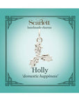 Holly Silver Charm