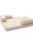 HoneyHug Soft Modular Sofa for Children – Teddy Cream