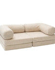 HoneyHug Soft Modular Sofa for Children – Teddy Cream